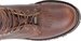 Top view of Double H Boot Mens Domestic 9 Inch Amber Gold Logger
